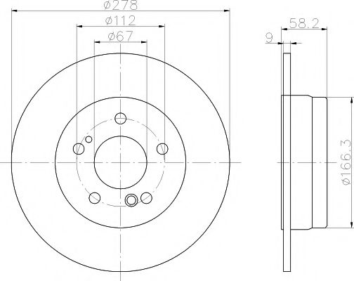 Disc frana