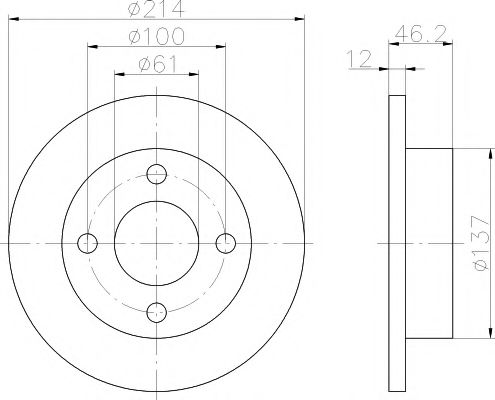 Disc frana