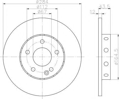 Disc frana