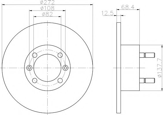 Disc frana