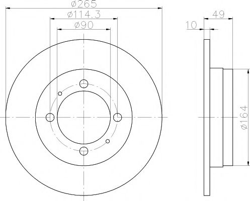 Disc frana