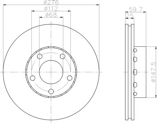 Disc frana