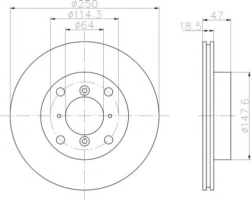 Disc frana