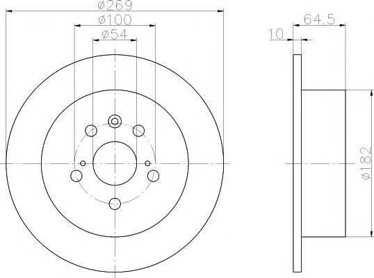 Disc frana