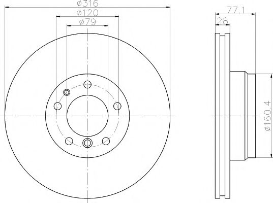 Disc frana