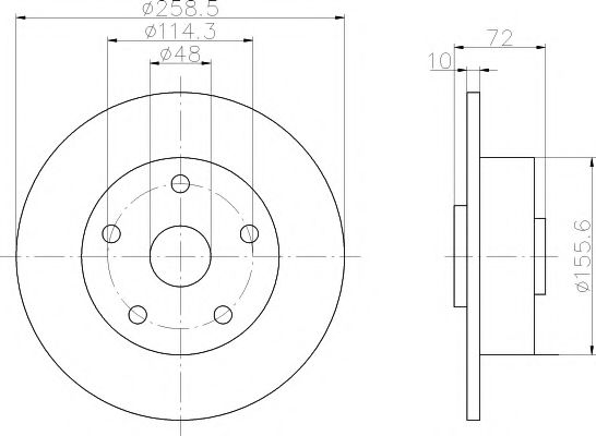 Disc frana