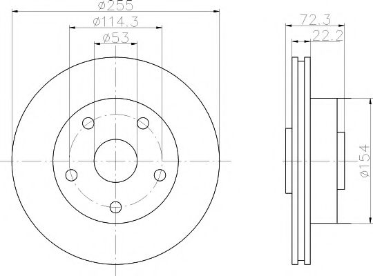 Disc frana