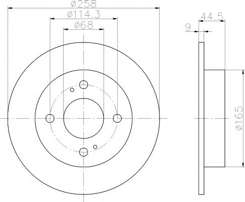 Disc frana