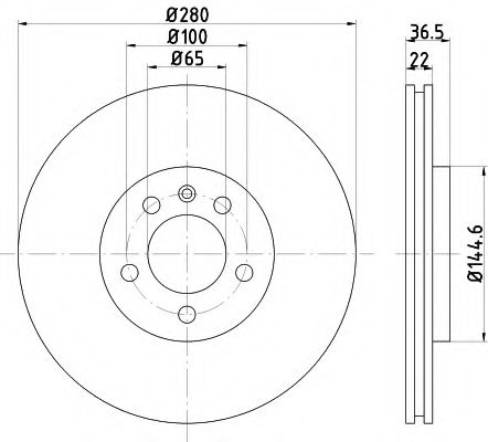 Disc frana