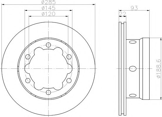 Disc frana