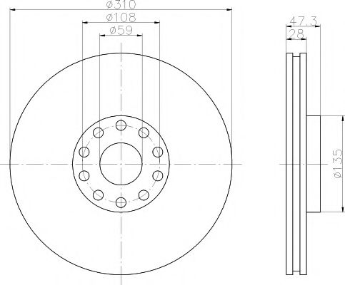 Disc frana