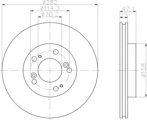 Disc frana