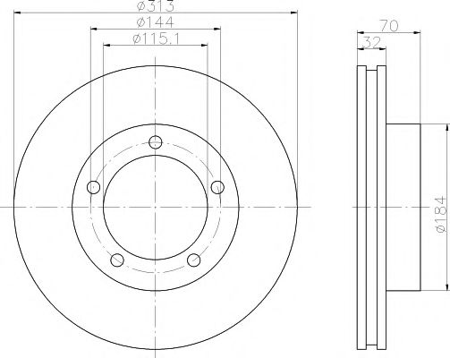 Disc frana