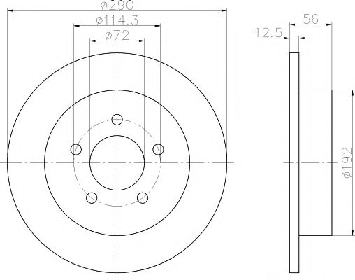 Disc frana