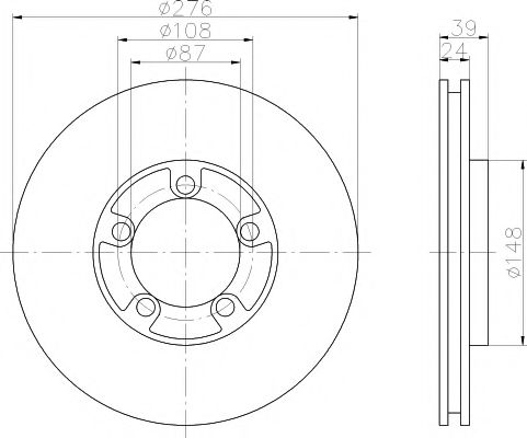 Disc frana