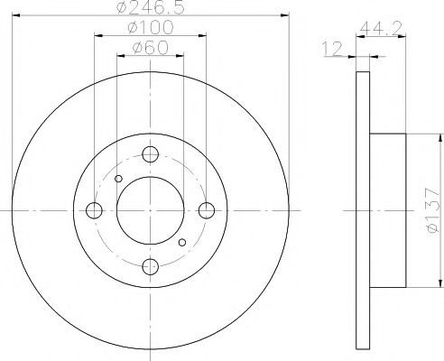 Disc frana