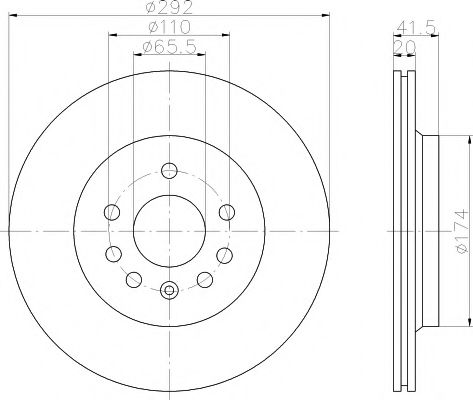 Disc frana