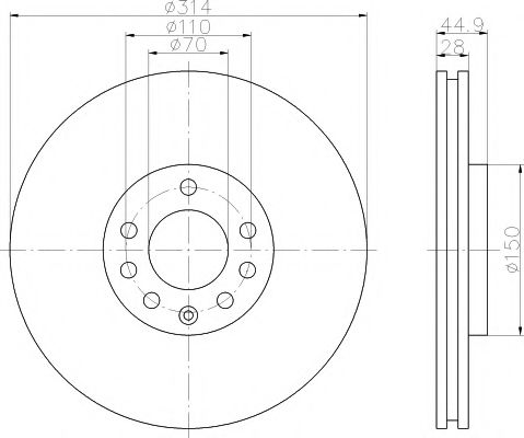 Disc frana