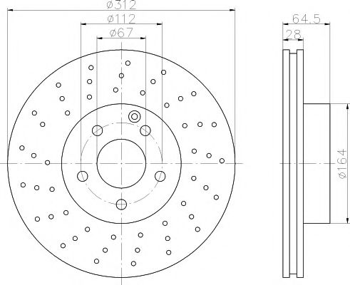 Disc frana