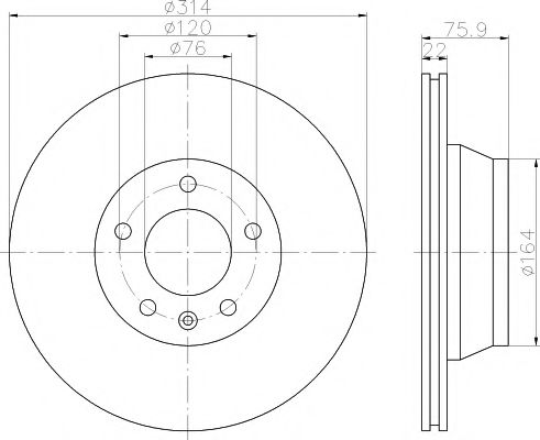 Disc frana