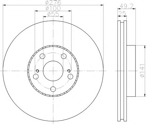 Disc frana