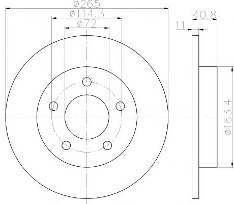 Disc frana