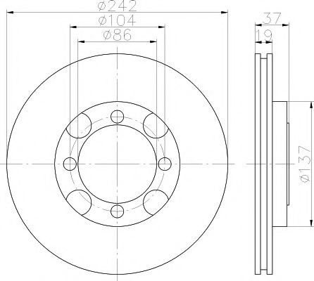 Disc frana