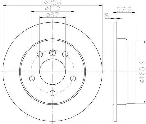 Disc frana