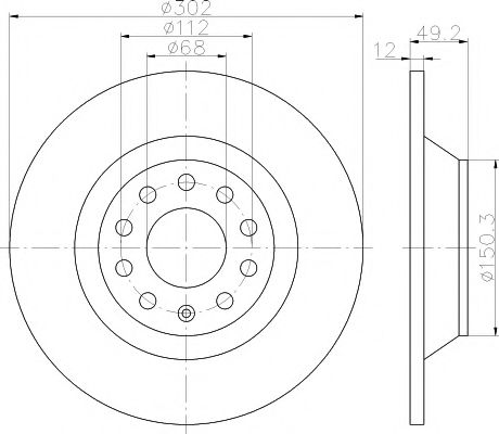 Disc frana