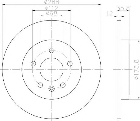 Disc frana