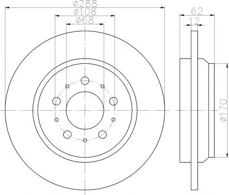 Disc frana