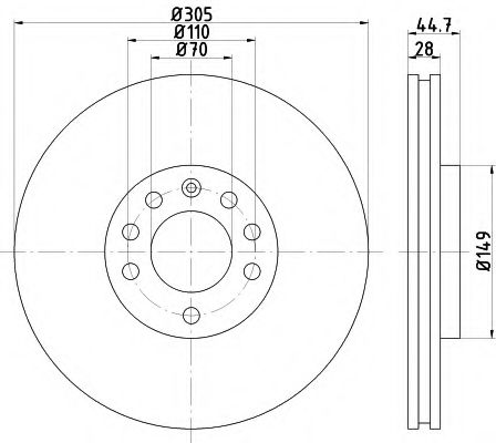 Disc frana