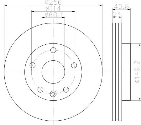 Disc frana