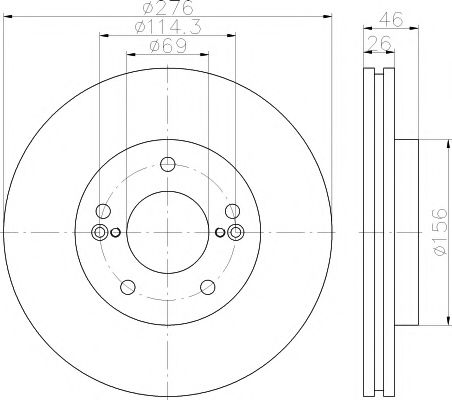 Disc frana