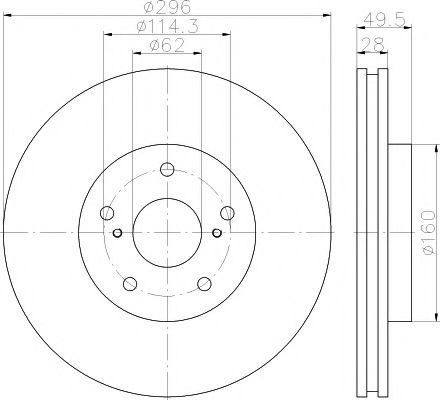 Disc frana