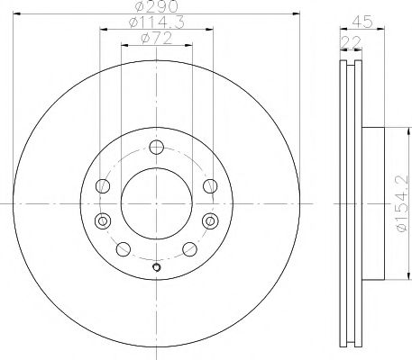 Disc frana