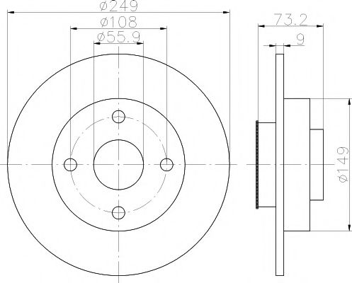 Disc frana