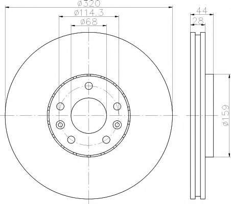 Disc frana