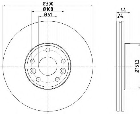 Disc frana