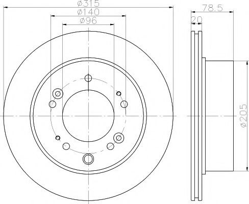 Disc frana