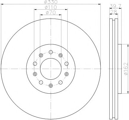 Disc frana