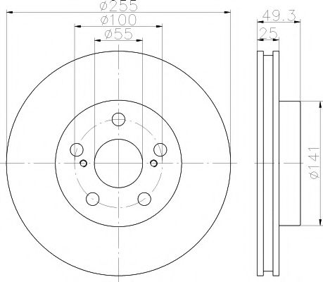 Disc frana