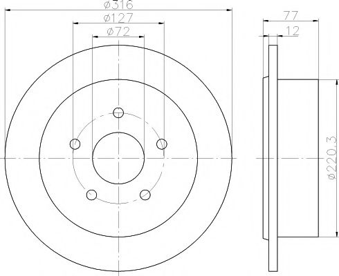 Disc frana