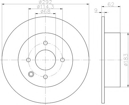 Disc frana