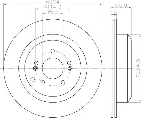 Disc frana