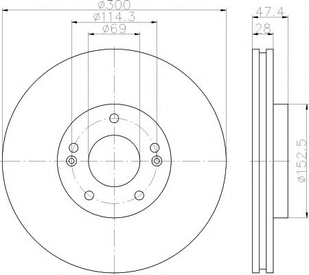 Disc frana