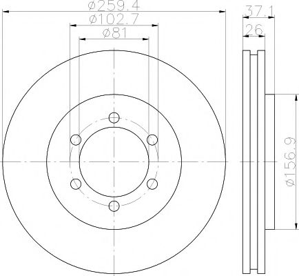 Disc frana