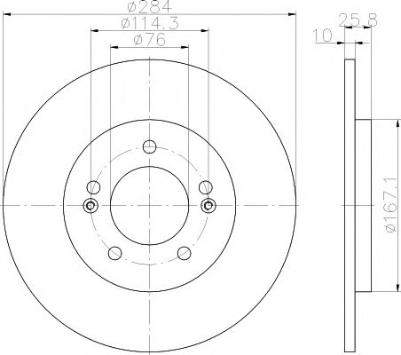 Disc frana