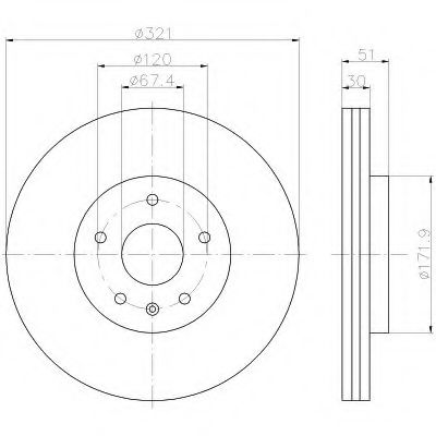 Disc frana