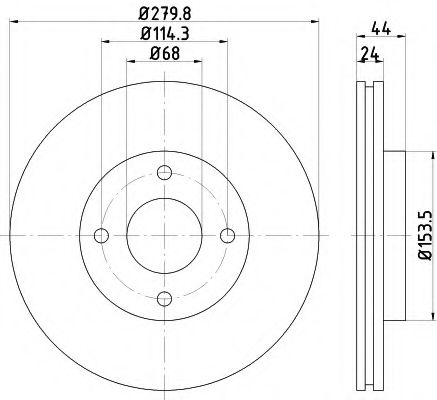 Disc frana